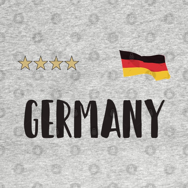 Germany Soccer Football Fan Shirt Flag by Sal71